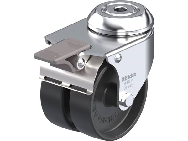 Blickle 285320 LMDA-POA 75G-FI dobbelt svinghjul hjuldiameter 75 mm bæreevne (maks.) 100 kg 1 stk