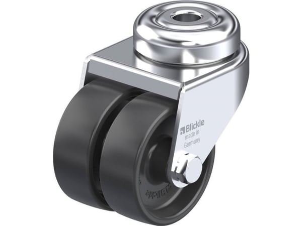 Kaksoisrullat takareiällä Blickle LMDA-POA 50G