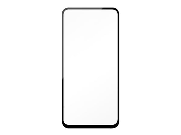 DELTACO SCRN-A54 - Skjermbeskyttelse for mobiltelefon - 2.5D - glass - rammefarge svart - for Samsung Galaxy A54