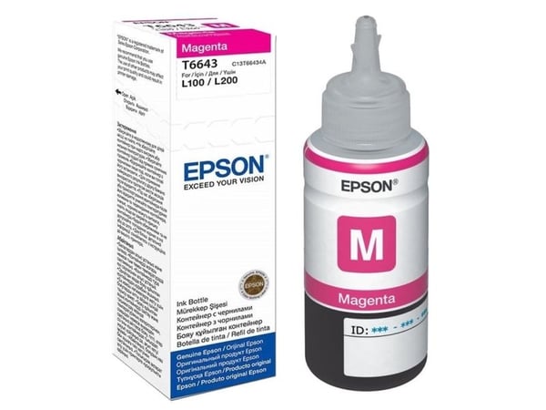 EPSON T6643 rosa blekkpatron