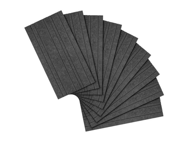 Streamplify - Acoustic damping foam kit - mørk grå (en pakke 9)