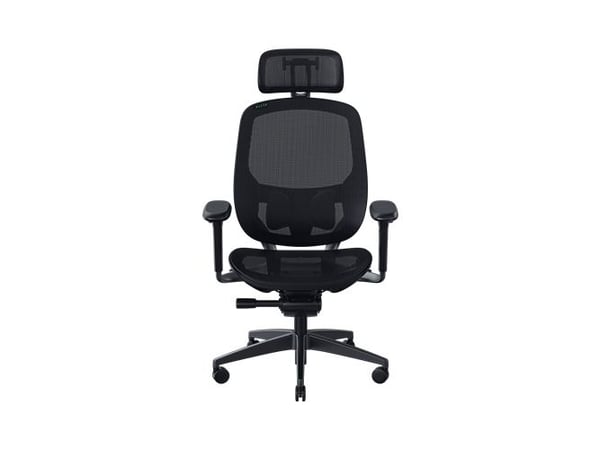 Razer Fujin Pro - Stol - armlener - T-formet - tipping - roterende - maskestoff, metall - svart