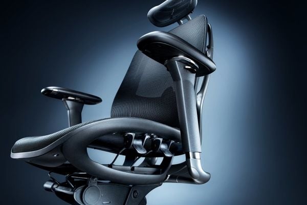 Razer Fujin Pro - Stol - armlener - T-formet - tipping - roterende - maskestoff, metall - svart