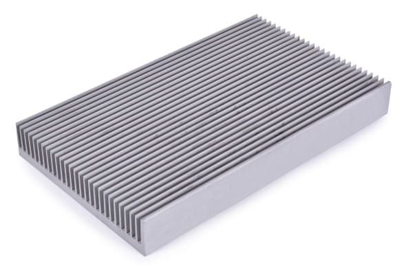 Alphacool 13061, Gjuten aluminium, Silver, CE, FC, RoHS, 1 styck, 200 mm, 25 mm
