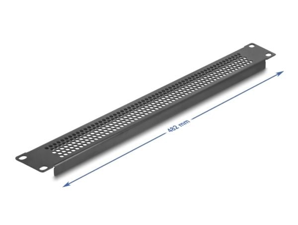 DeLOCK 67035, Blindpanel, lajittelu, metalli, 1U, Kina, 44 mm