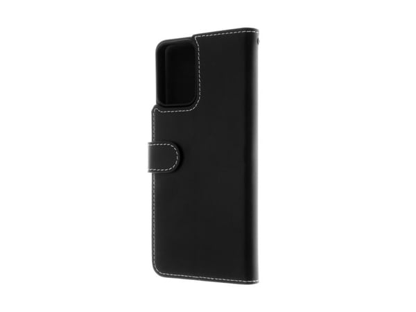 Insmat - Lommebok for mobiltelefon - ekte skinn, kartong+papir+aluminiumsfolie, polykarbonat (PC) - for Motorola Moto G24 Power