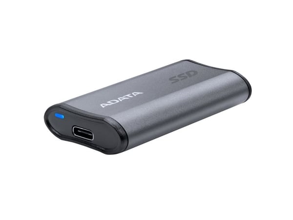 ADATA SE880 - SSD - 4 TB - ekstern (bærbar) - USB 3.2 Gen 2x2 (USB-C kontakt) - titangrå