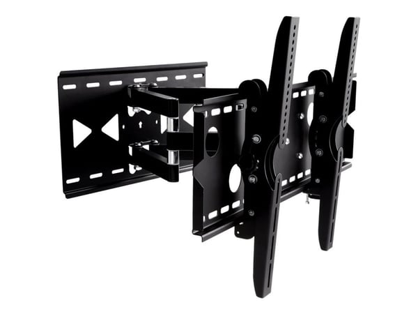ART AR-24 - Monteringssett - full bevegelse - for LCD-TV - metall - svart - skjermstørrelse: 32"-100" - veggmonterbar