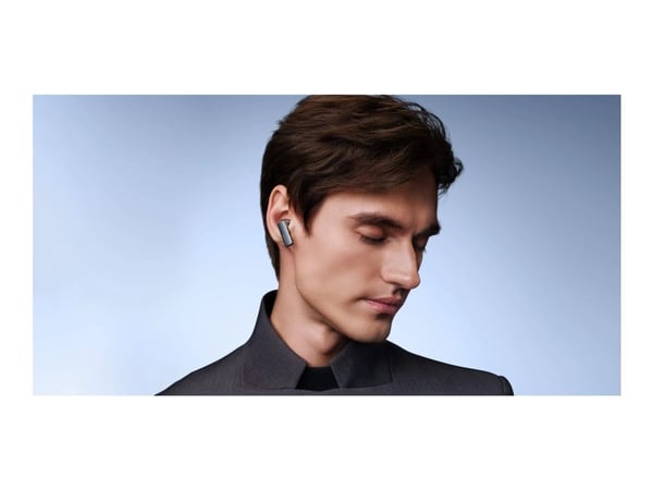 Huawei FreeBuds Pro 3 - True wireless-hodetelefoner med mikrofon - i øret - Bluetooth - aktiv støydemping - sølvfrost