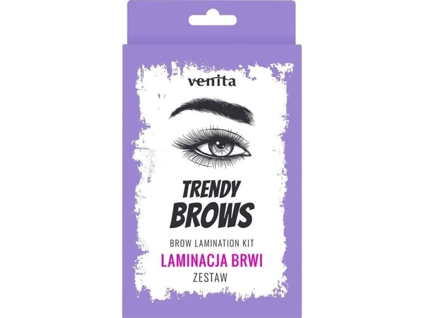 VENITA_SET Trends eyebrow lamination kit brush 3pcs + glue + ink + fixative