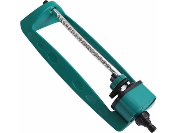 Aptel oscillerande sprinkler för trädgård, automatisk, 16 munstycken, grön AG939