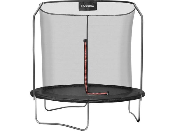HUDORA First trampoline 250V treningsutstyr (svart, rund, 250 cm)