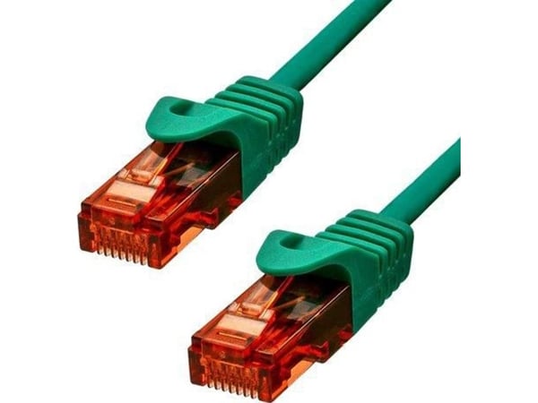 ProXtend 6UTP-20GR, 20 m, Cat6, U/UTP (UTP), RJ-45, RJ-45, Grønn