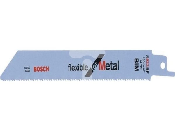 Bosch-tarvikkeet 2608656037 Bajonetsavklinge S 922 BF Joustava metallille 2 stk 2 stk
