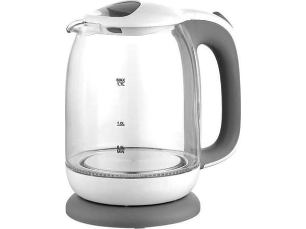 Feel Maestro MR-056-GREY, 1,7 L, 2200 W, Grå, Glass, Vannmåler, Overopphetingsbeskyttelse