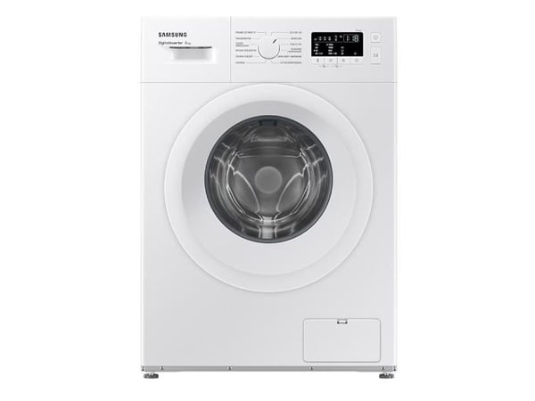 Samsung WW60A3120WE, Edestä täytettävä, 6 kg, C, 74 dB, 1200 RPM, C