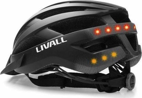Livall Sykkelhjelm Livall MT1Neo Intercom/BT/LED/SOS Størrelse 58-62cm svart Livall Sykkelhjelm Livall MT1Neo Intercom/BT/LED/SOS Størrelse 58-62cm svart