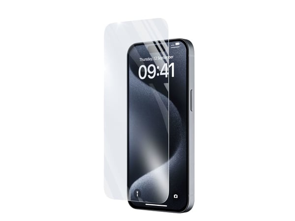 Cellularline 8018080467431, Apple, iPhone 15, iPhone 15 Pro, Ripebestandig, Sjokkresistent, Gjennomsiktig, 1 stykker