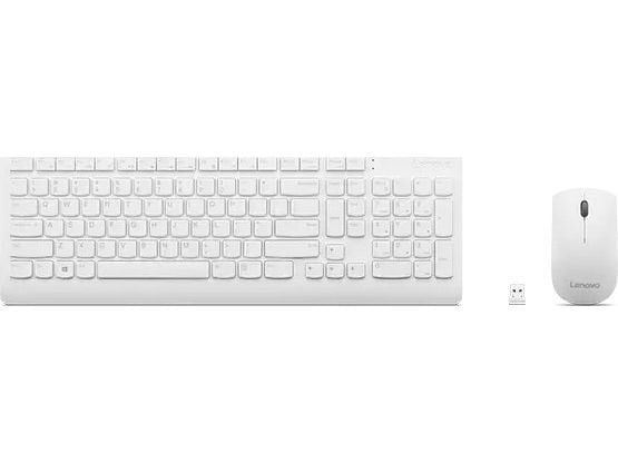 Lenovo 510 Combo - Tastatur- og mussett - trådløs - USA - løsvekt