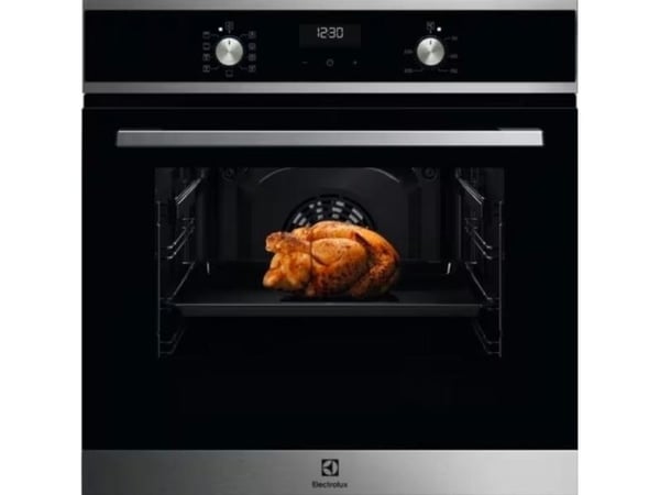 Electrolux EOD5H70BX, Medium, Elektrisk ugn, 2750 W, 65 l, AquaClean, Inbyggd