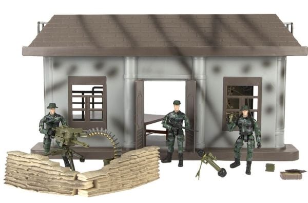 Maailman rauhanturvaajat 1:18 Military Command Post ja 3 toimintahahmoa