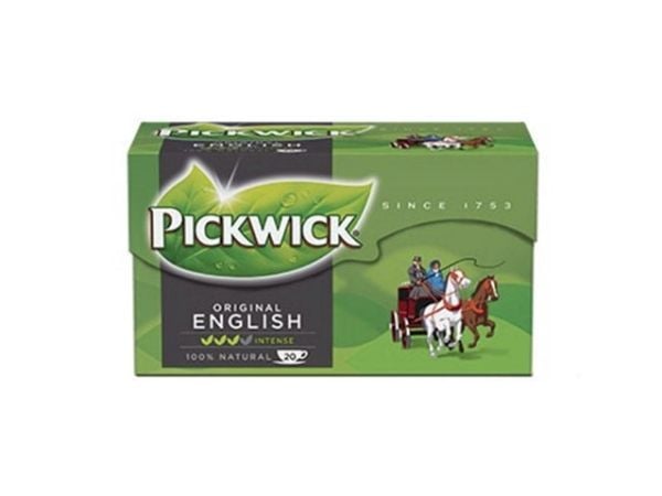 Te, Pickwick, classic, pakke a 20 stk