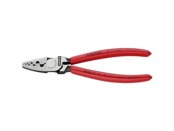 Knipex puristuspihdit kaapelihylsyille