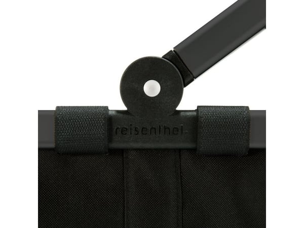 Reisenthel BK7040, Handlekurv, Sort, Aluminium, Polyester, Monokromatisk, 22 l, 480 mm