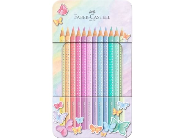 Faber-Castell 201910, Monivärinen, 12 kpl