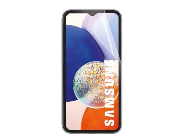 Mobilis - Skjermbeskyttelse for mobiltelefon - brudd-, støtsikker, IK06 - film - gjennomsiktig - for Samsung Galaxy A14