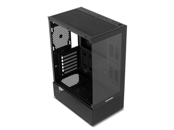 NOX Hummer NXHUMMERVSNBK, Midi Tower, PC, Svart, ATX, micro ATX, SPCC, Härdat glas, 16,5 cm