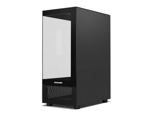 NOX Hummer NXHUMMERVSNBK, Midi Tower, PC, Svart, ATX, micro ATX, SPCC, Härdat glas, 16,5 cm