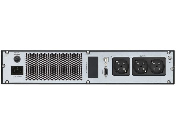 FSP Champ Rack 1K UPS 1 kVA 900 W dobbel konvertering (online) 3 AC-uttak
