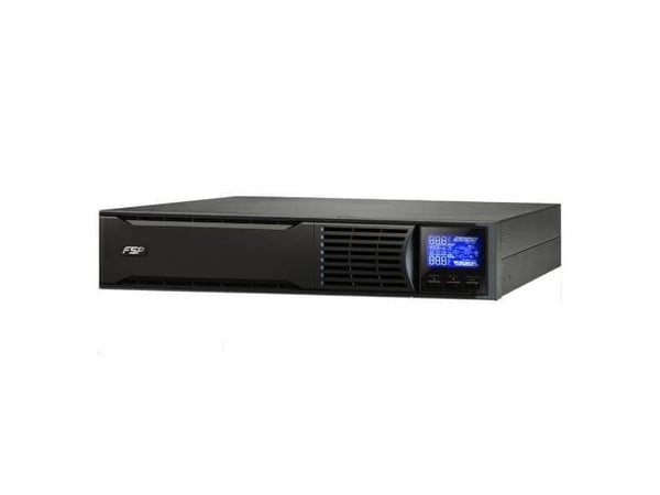 FSP Champ Rack 1K UPS 1 kVA 900 W dobbel konvertering (online) 3 AC-uttak