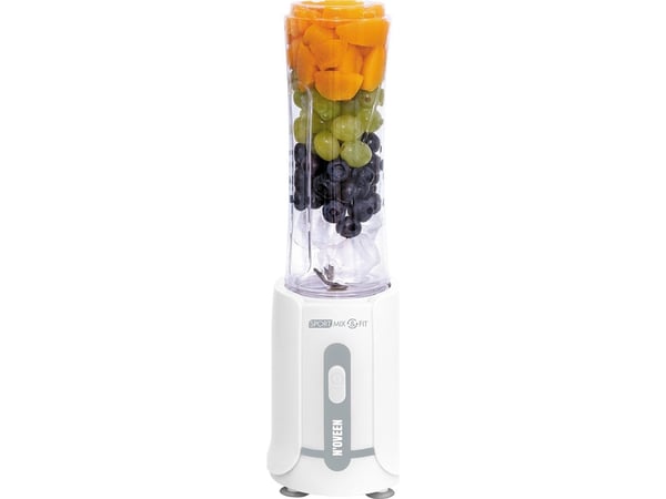 Noveen SB230, Bord juicepresse, 0,6 l, Isknusing, 300 W, Grå