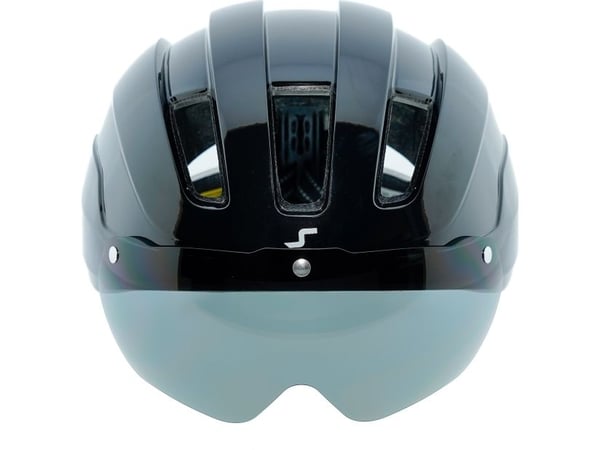 Skateflash sykkelhjelm Atomic Black