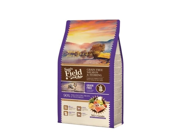 Sam's Field Adult Salmon 2,5 kg (Bedst før: 12/09/25)