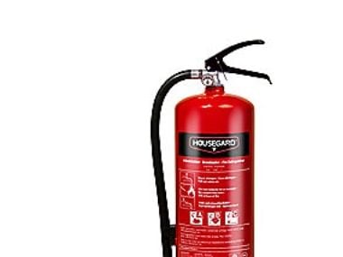 Pulverslukker 6 kg med Vægbeslag,1 stk