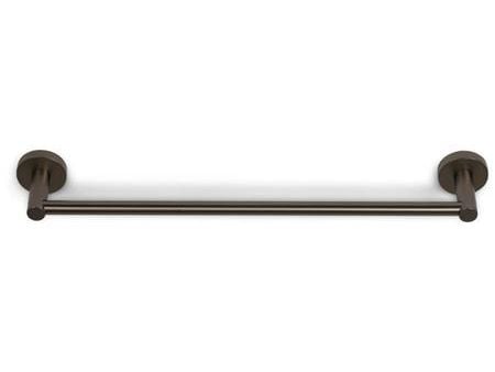BLUE LABEL Enkelt håndklædestang i længde 45 cm - gun metal