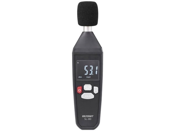 VOLTCRAFT SL-80 Äänitason mittauslaite 30 - 130 dB 31,5 Hz - 8 kHz
