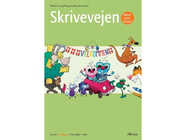 Skrivvejen Bh.kl., Opiskelijavihko | Marianne Brandt Jensen;Mogens Brandt Jensen | Kieli: Tanska
