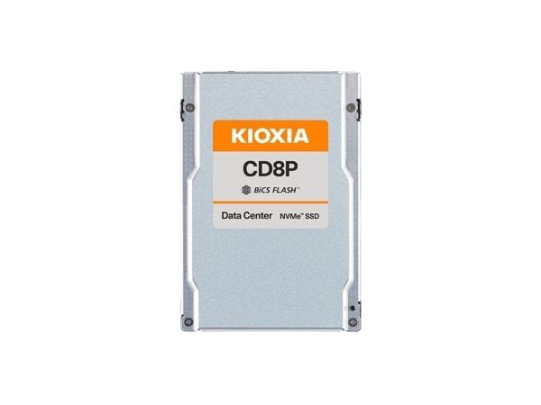 KIOXIA CD8P-R Series KCD8XPUG1T92 - SSD - Data Center, Read Intensive - 1920 GB - intern - 2.5" - PCI Express 5.0 x4 (NVMe)