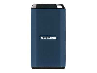 Transcend ESD410C, 4 TB, USB Type-C, 2000 MB/s, 20 Gbit/sek., Lösenordsskydd, Blå