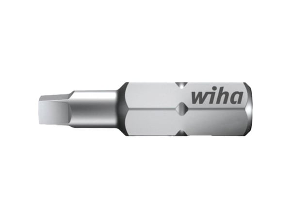 Wiha 7018 Z, 1 stykker, Robertson, 3 x 25 mm, Kromvanadiumstål, 25 mm, 5,4 g