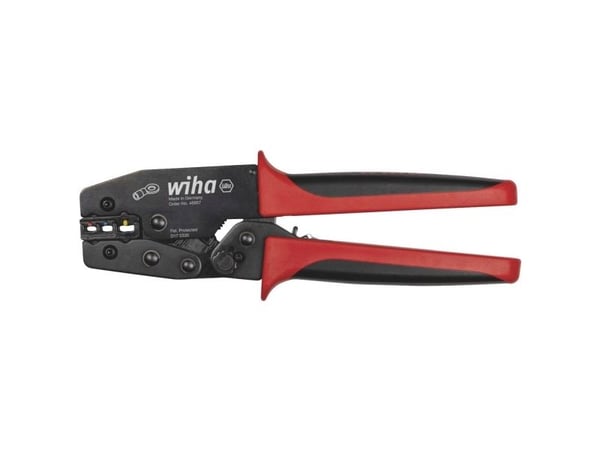 Wiha 45957 Puristuspihdit Eristetyt kaapelikengät;, koskettimet 0,5-6 mm²