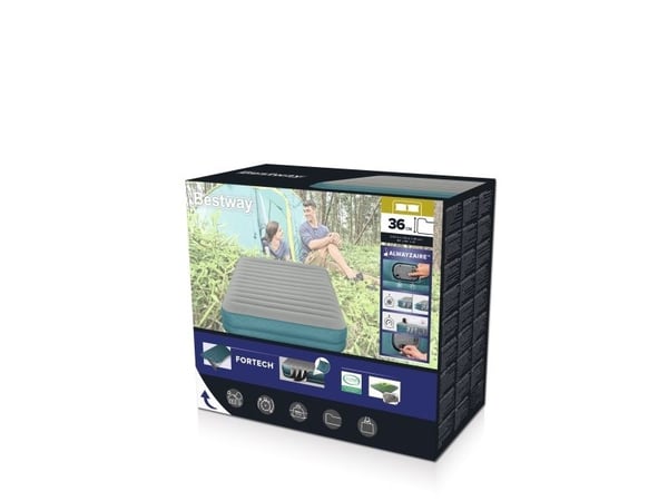AlwayzAire Fortech ilmapatja ladattavalla pumpulla 203x152x36 cm(2023)