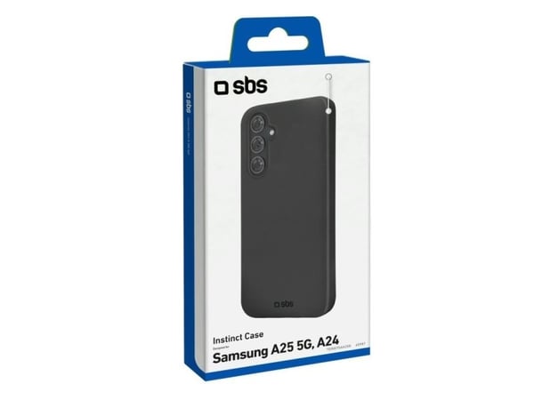SBS TEINSTSAA25K, Deksel, Samsung, Galaxy A25 5G, 16,5 cm (6,5"), Sort
