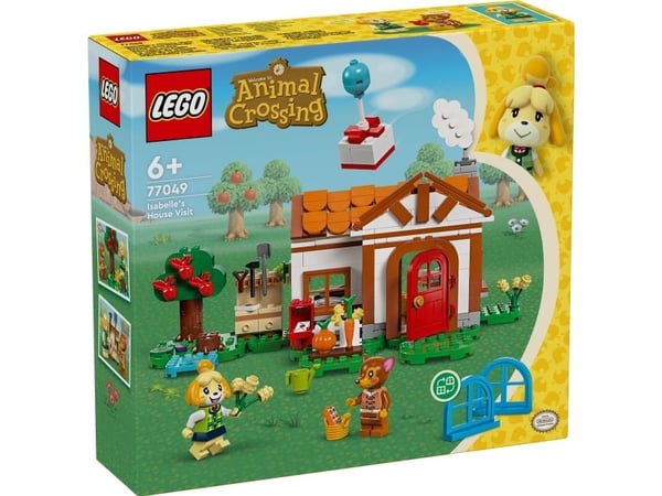LEGO Animal Crossing 77049 Isabelle talossa vierailulla
