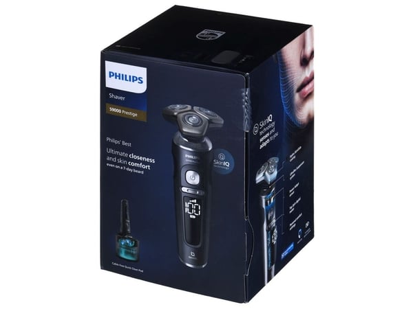 Philips S9000 Prestige SP9840 - Barbermaskin - trådløs - matt svart