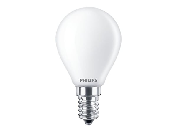 Philips LED - LED-lyspære - mattslipt finish - E14 - 2.2 W (ekvivalent 25 W) - klasse A++ - varmt hvitt lys - 2700 K